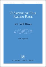 O Savior of Our Fallen Race SAB choral sheet music cover